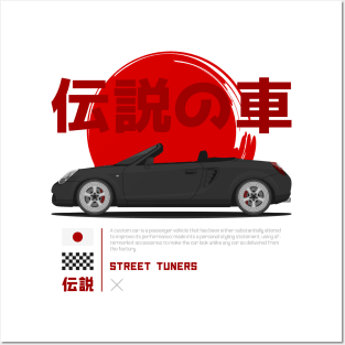 Tuner Black MK3 MR 2 JDM Posters and Art